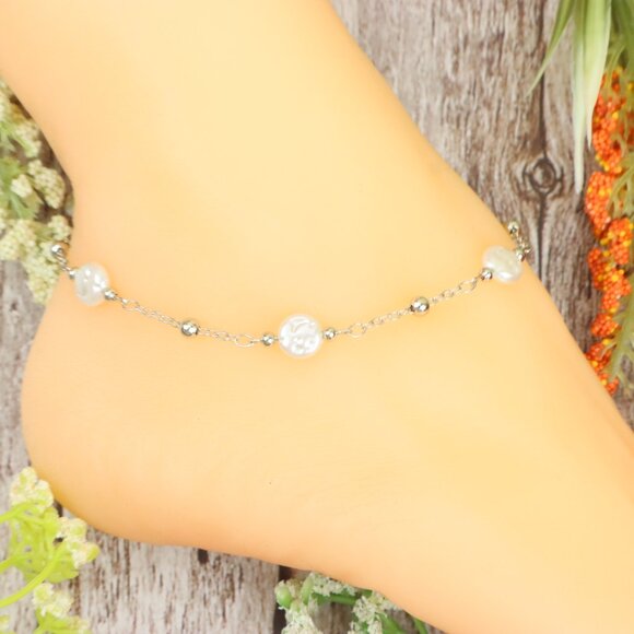 Dainty Anklet for Women – Elegant Everyday Jewelry & Perfect Gift | MLCRC2156 - Picture 9 of 10